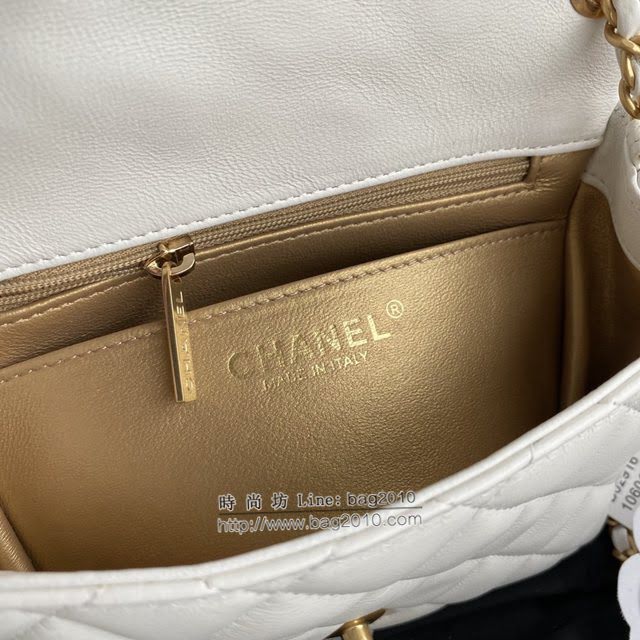 Chanel女包 香奈兒專櫃最新款cf mini口蓋包 Chanel小號單肩斜挎女包 AS1786  djc4321